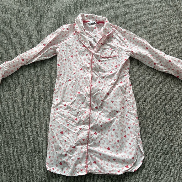 Never Worn The Company Store Heart Nightgown